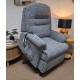 SHOWROOM CLEARANCE ITEM - RISER RECLINER - Sherborne Beaumont Petite Dual Motor Riser Recliner with Adjustable Headrest & Lumbar