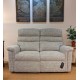 SHOWROOM CLEARANCE ITEM - Sherborne Comfi-Sit 2 Seater Sofa & Standard Power Recliner in small size