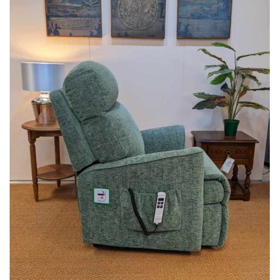 SHOWROOM CLEARANCE ITEM - RISER RECLINER - Sherborne Harrow Small Dual Motor Riser Recliner 