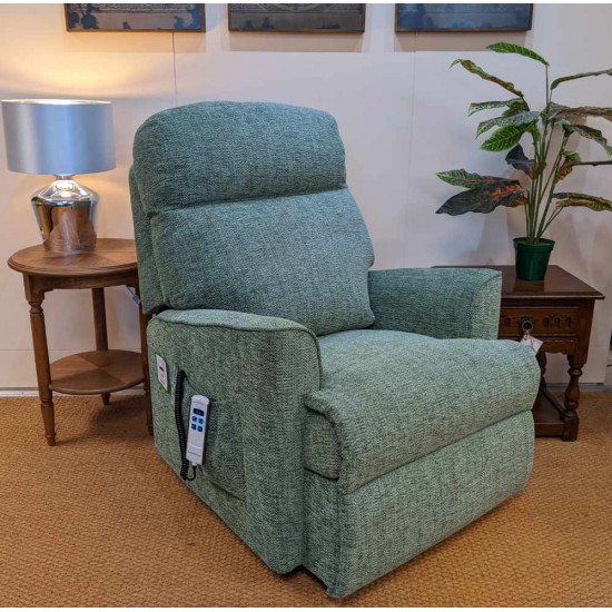 SHOWROOM CLEARANCE ITEM - RISER RECLINER - Sherborne Harrow Small Dual Motor Riser Recliner 