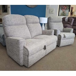 SHOWROOM CLEARANCE ITEM - Sherborne Harrow 2 Seater Sofa & Manual Recliner