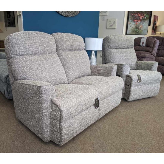 SHOWROOM CLEARANCE ITEM - Sherborne Harrow 2 Seater Sofa & Manual Recliner