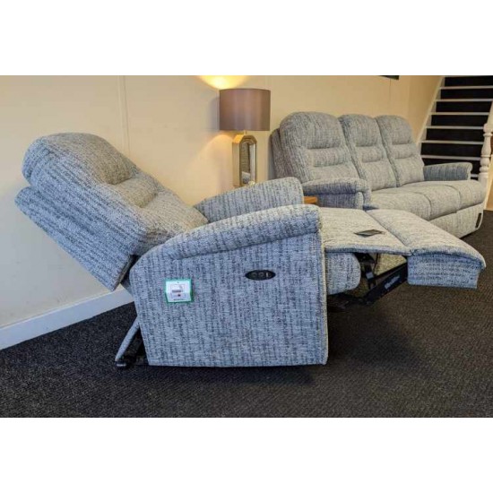 SHOWROOM CLEARANCE ITEM - Sherborne Keswick Standard 3 Seater Sofa & Standard Power Recliner