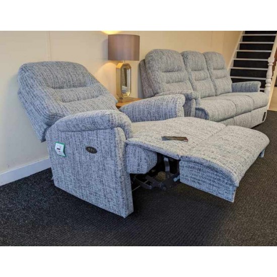 SHOWROOM CLEARANCE ITEM - Sherborne Keswick Standard 3 Seater Sofa & Standard Power Recliner