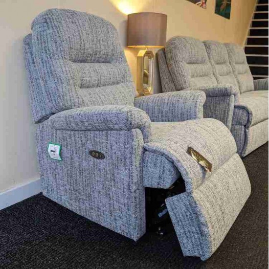 SHOWROOM CLEARANCE ITEM - Sherborne Keswick Standard 3 Seater Sofa & Standard Power Recliner