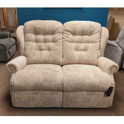 SHOWROOM CLEARANCE ITEM - Sherborne Lynton Suite - 2 Seater Sofa & Manual Recliner in Standard Size