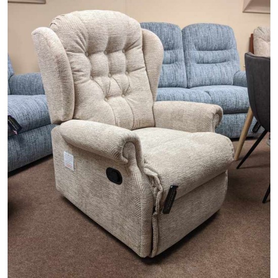 SHOWROOM CLEARANCE ITEM - Sherborne Lynton Suite - 2 Seater Sofa & Manual Recliner in Standard Size