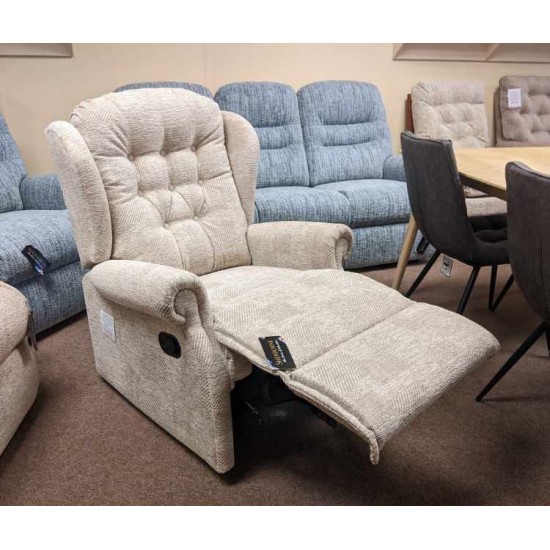 SHOWROOM CLEARANCE ITEM - Sherborne Lynton Suite - 2 Seater Sofa & Manual Recliner in Standard Size