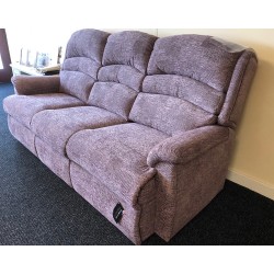 SHOWROOM CLEARANCE ITEM - Sherborne Olivia 3 Seater Sofa and Manual Recliner