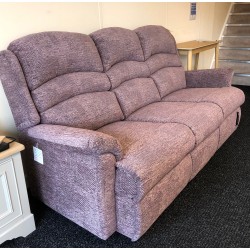 SHOWROOM CLEARANCE ITEM - Sherborne Olivia 3 Seater Sofa and Manual Recliner