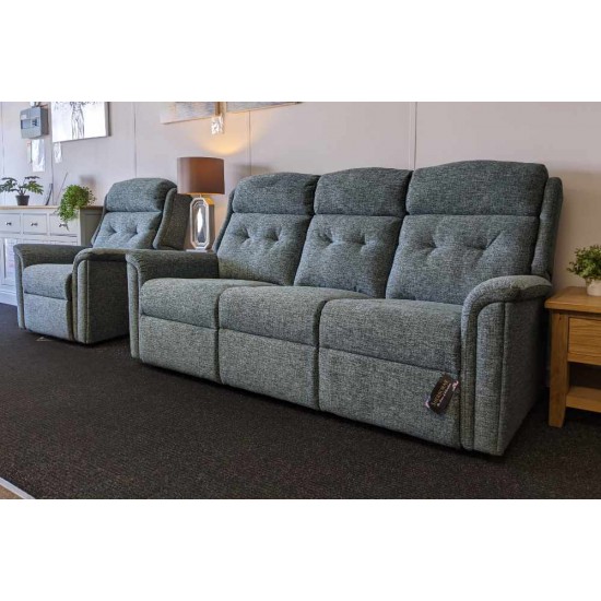 SHOWROOM CLEARANCE ITEM - Sherborne Roma 3 Seater Sofa & Recliner Chair 