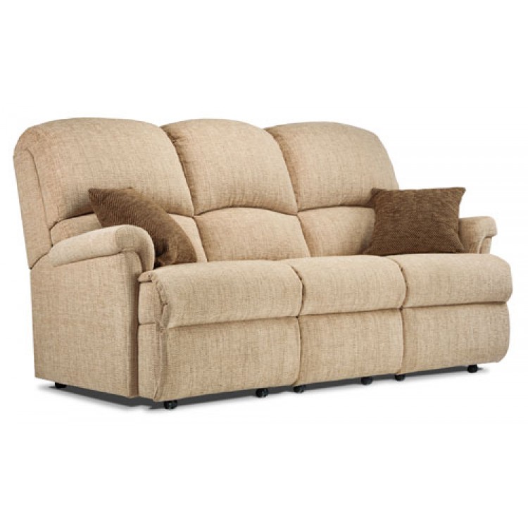 Small Fixed 3 Seater Sofa | Sherborne Upholstery | Recliners4U